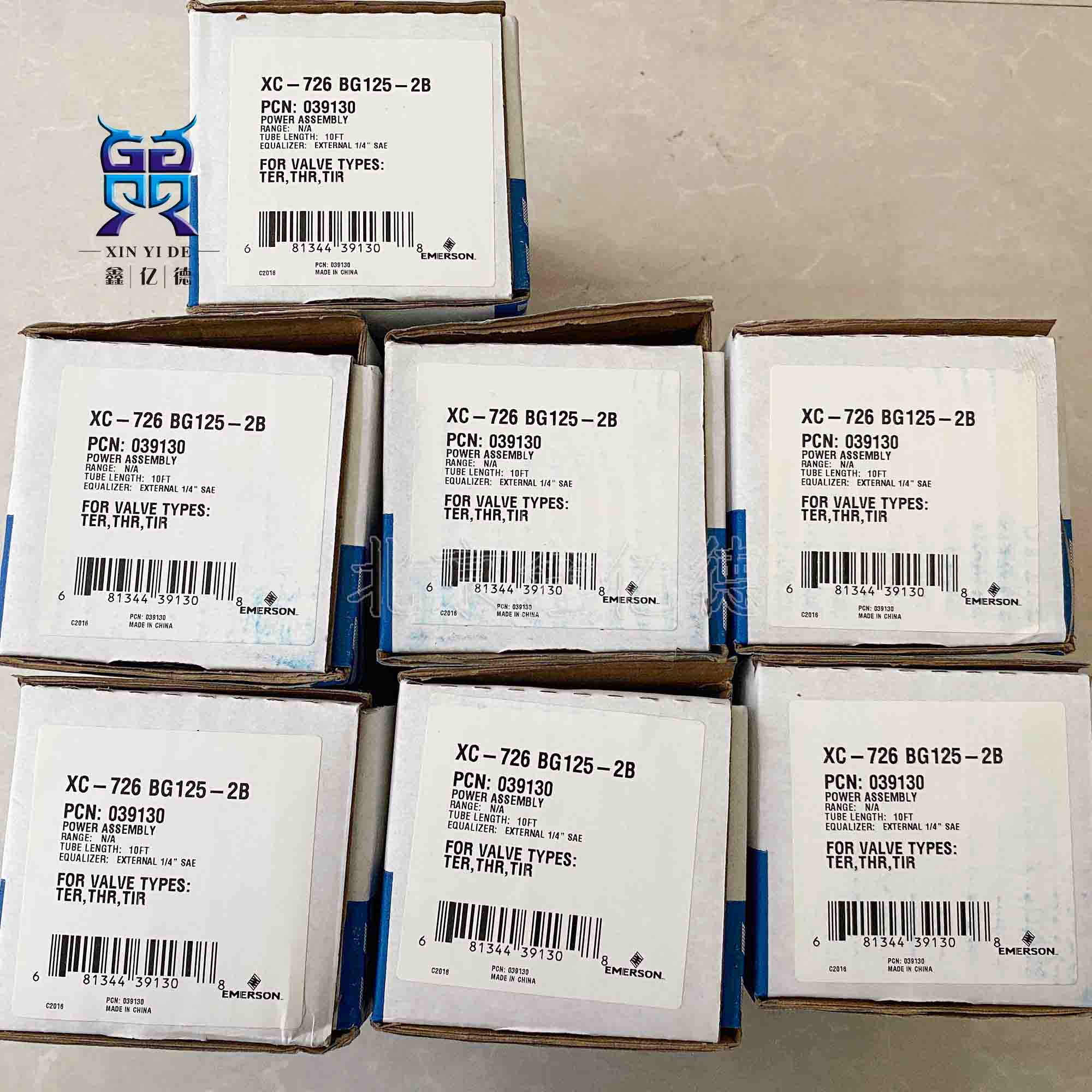 艾默生XC-726BG125-2B动力头ZZC/ZZJR/ZZER/ZZIR低温热力膨胀阀R23动力头