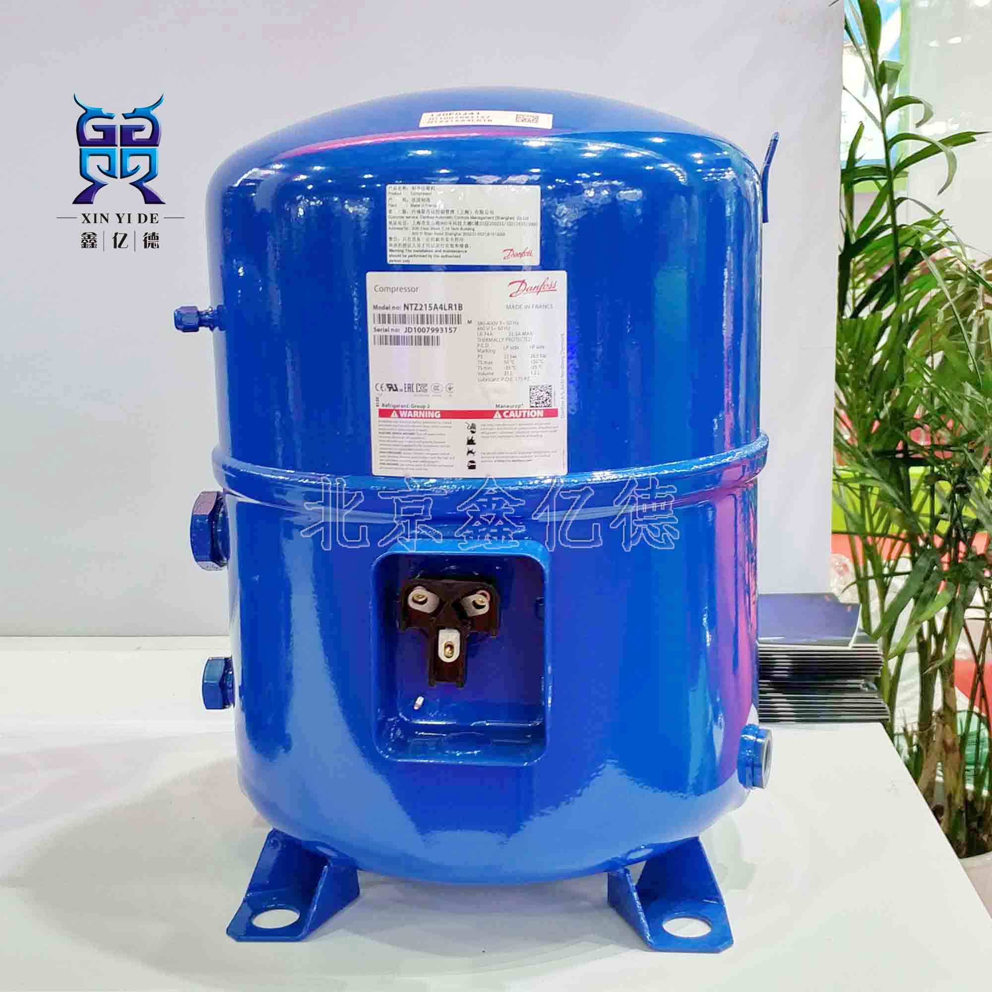 丹佛斯美优乐NTZ215A4LR1A低温冷冻冷藏制冷设备活塞压缩机_谷轮