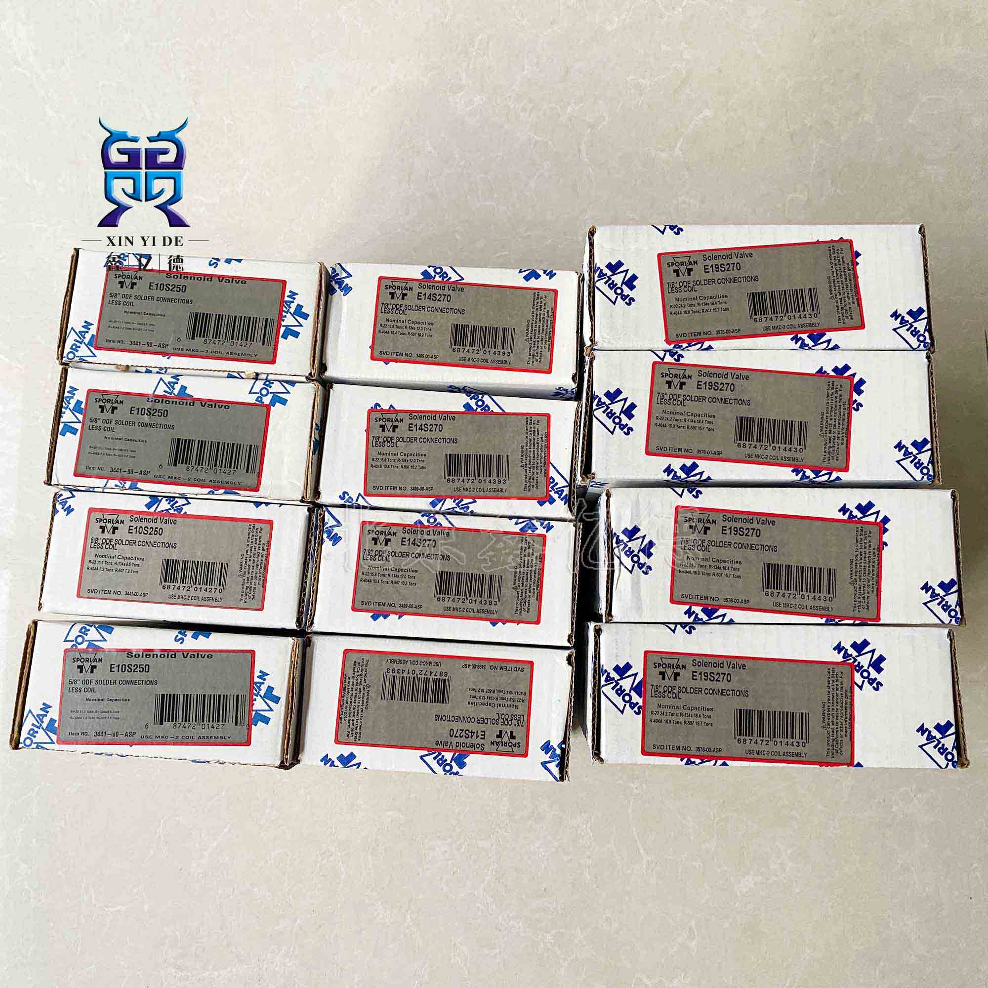SPORLAN斯波兰E25S270常闭电磁阀22mm制冰机冷藏冷冻库制冷设备阀