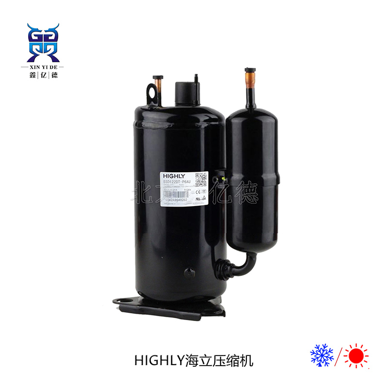 HIGHLY海立WHP01900VUV-H8JU_R134a/R513A多冷媒热泵热水器压缩机