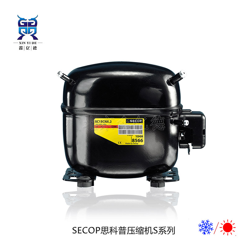 SECOP思科普SC12G_R134a活塞制冷压缩机104G8240